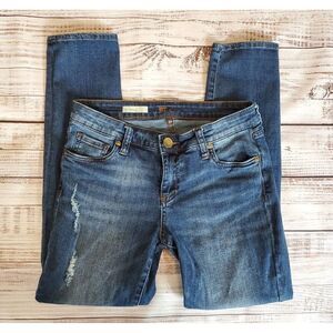 2P Kut from the Kloth Petite Boyfriend Jeans Distressed Short 30x27 Perfect